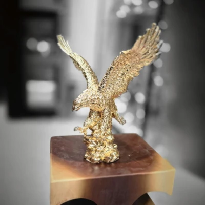 Golden Eagle Sculpture
