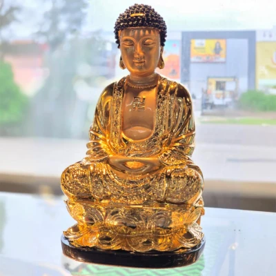 Meditating Buddha Idol Sculpture